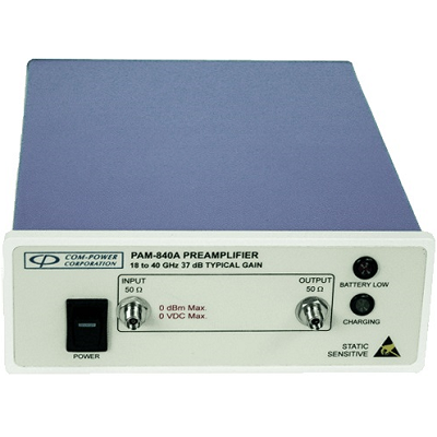 Com-Power PAM-840A Preamplifier 18 GHz – 40 GHz