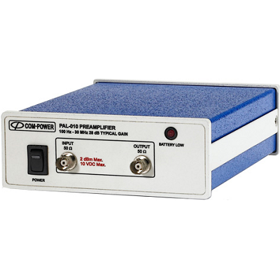 Com-Power PAL-010 Preamplifier 100 Hz – 30 MHz