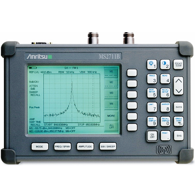 Anritsu MS2711B Handheld Spectrum Analyzer 100 kHz – 3 GHz