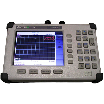 Anritsu S332D Cable & Antenna / Spectrum Analyzer 25 MHz – 4 GHz