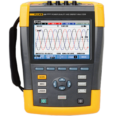 Fluke 435 Series II Power Quality and Energy Analyzer