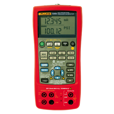 Fluke 725Ex Intrinsically Safe Multifunction Process Calibrator